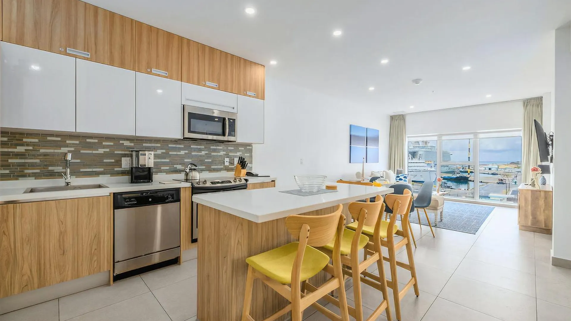 Apartament Hh-2Bstd614 - All Shades Of Blue Oceanfront Luxury Condo, Oranjestad